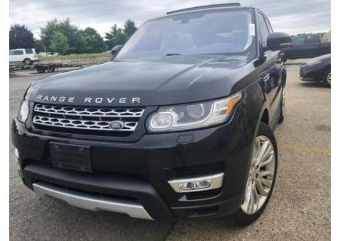2016 Land Rover Range Rover sports HSE 6cyl Cam Nav sun moonroof - 1/3