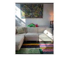 Comfy four piece couch!