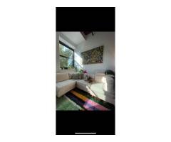 Comfy four piece couch!