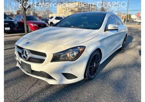 A 2014 Mercedes-Benz cla-class - 1/4