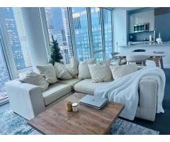 Beautiful and Comfortable Couch from West Elm 97by73inches